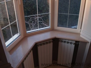 Подоконник из мрамора Bursa Biege — КОНУС-II Подоконник из мрамора Bursa Biege — КОНУС-II